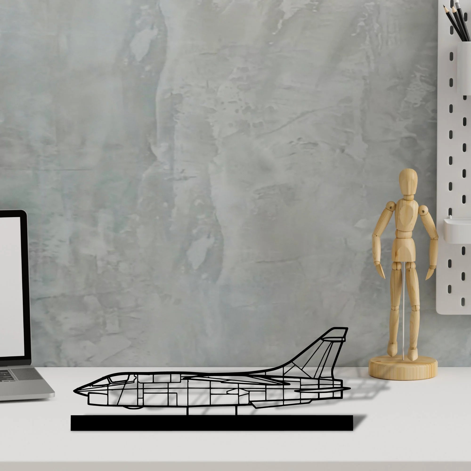rf-8g-2 Silhouette Metal Art Stand - Aero Silhouette