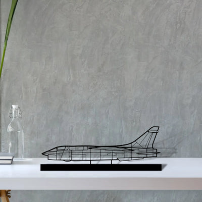 rf-8g-3 Silhouette Metal Art Stand - Aero Silhouette