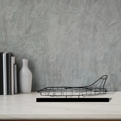 rf-8g-3 Silhouette Metal Art Stand - Aero Silhouette