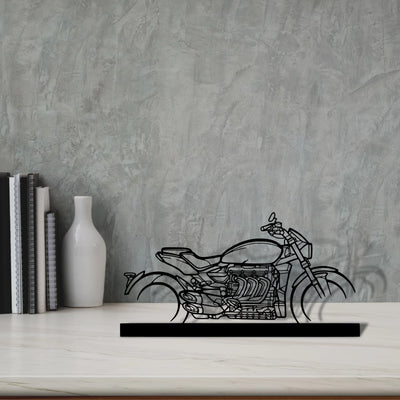 rocket-3r-2022 Silhouette Metal Art Stand - Aero Silhouette