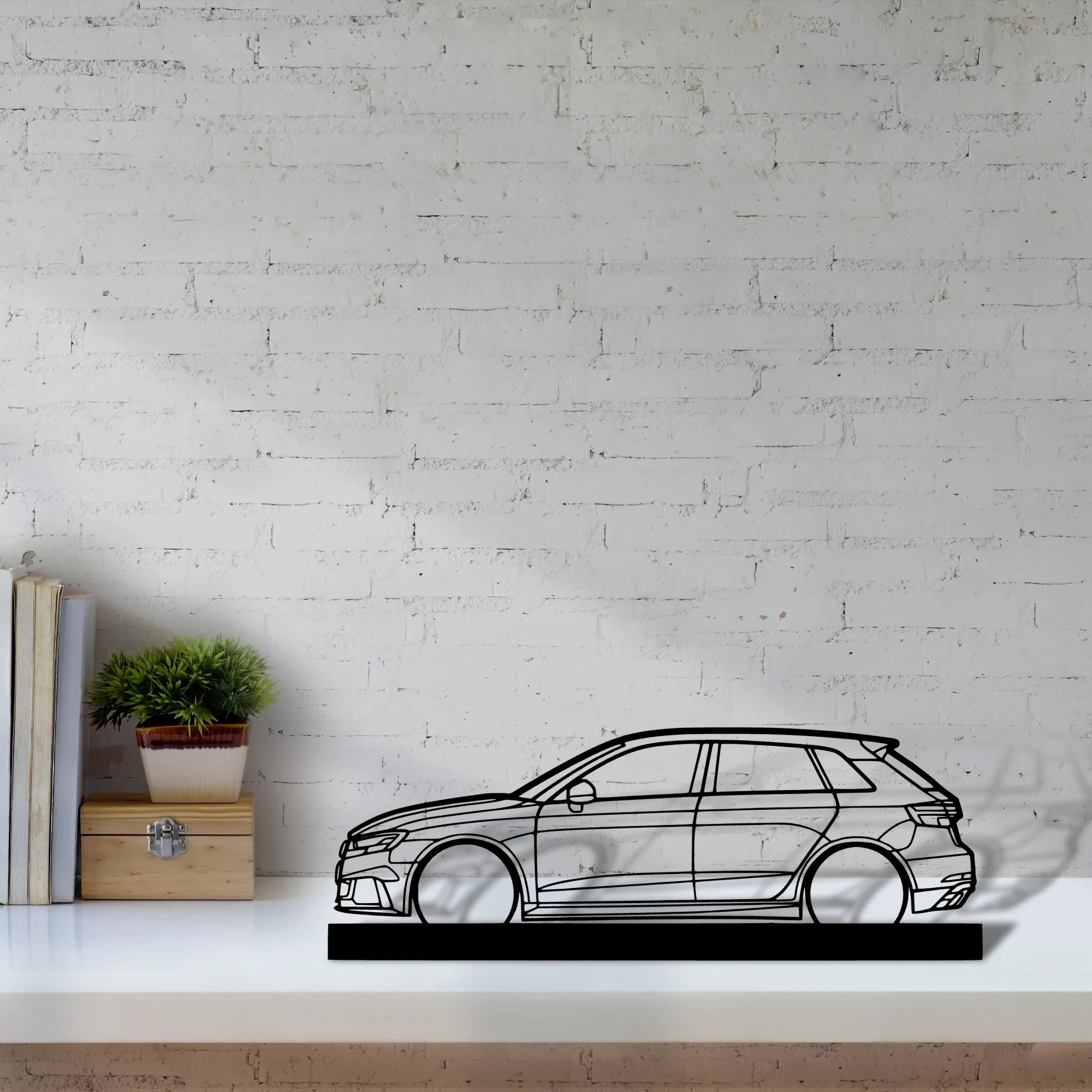 rs3-8v Silhouette Metal Art Stand - Aero Silhouette
