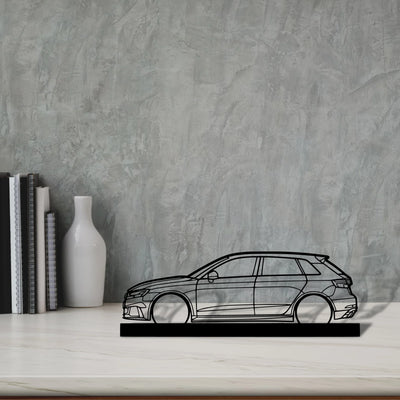 rs3-8v Silhouette Metal Art Stand - Aero Silhouette