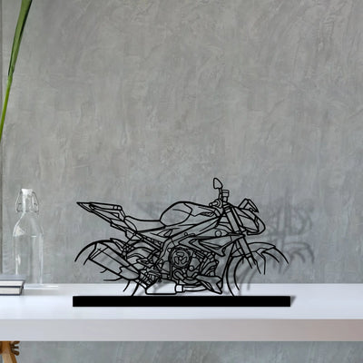 s1000r Silhouette Metal Art Stand - Aero Silhouette