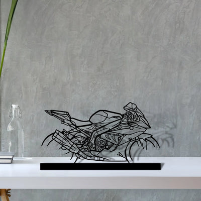 s1000rr Silhouette Metal Art Stand - Aero Silhouette