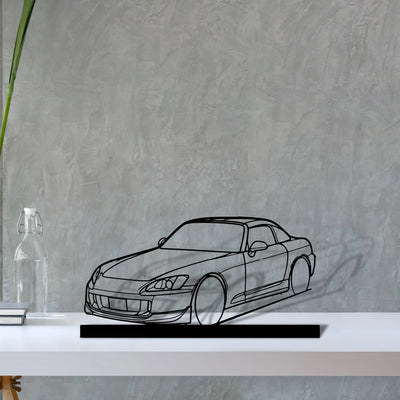 s2000-hard Silhouette Metal Art Stand - Aero Silhouette