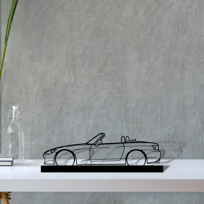 s2000 Silhouette Metal Art Stand - Aero Silhouette