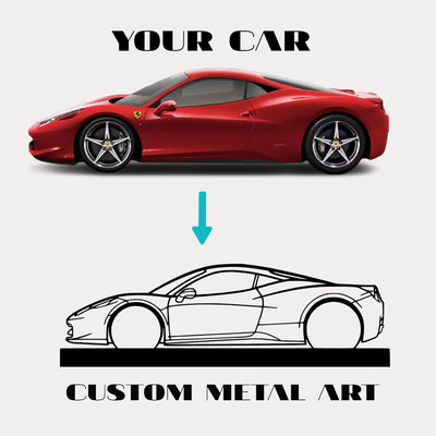 Your Custom Standing Silhouette Metal Art Service