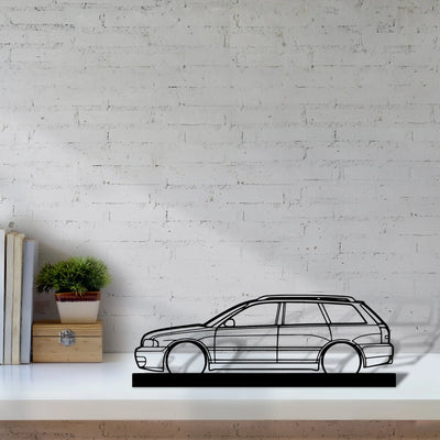 s4-avant-b5 Silhouette Metal Art Stand - Aero Silhouette