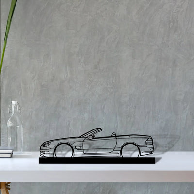sl55-r230 Silhouette Metal Art Stand - Aero Silhouette