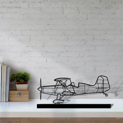starduster-too Silhouette Metal Art Stand - Aero Silhouette