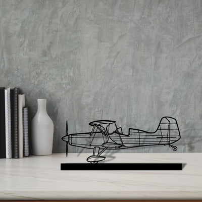starduster-too Silhouette Metal Art Stand - Aero Silhouette