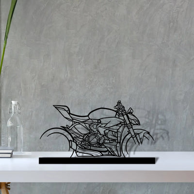 streetfighter-v2-2023 Silhouette Metal Art Stand - Aero Silhouette