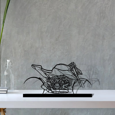 super-duke-r-1290 Silhouette Metal Art Stand - Aero Silhouette