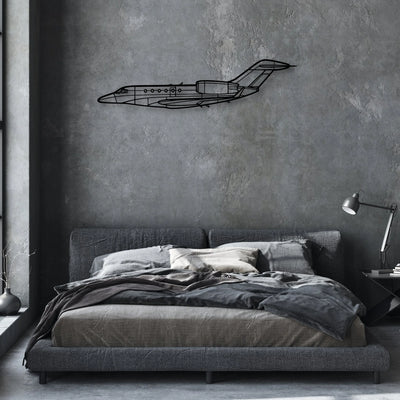 Super Petrel LS-2 Classic Aircraft Silhouette Metal Wall Art - Aviation Hangar Decor
