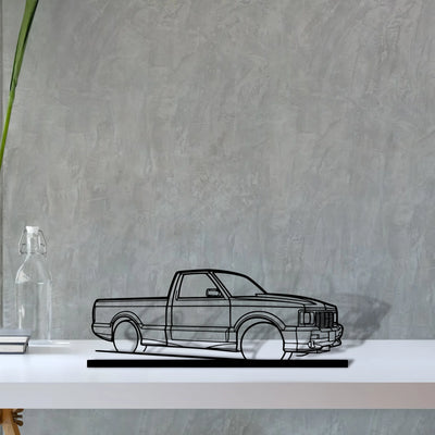 syc-1991 Silhouette Metal Art Stand - Aero Silhouette