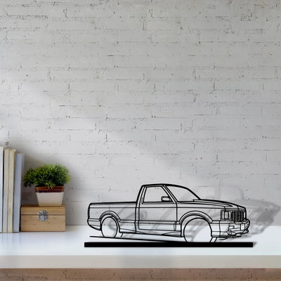 syc-1991 Silhouette Metal Art Stand - Aero Silhouette