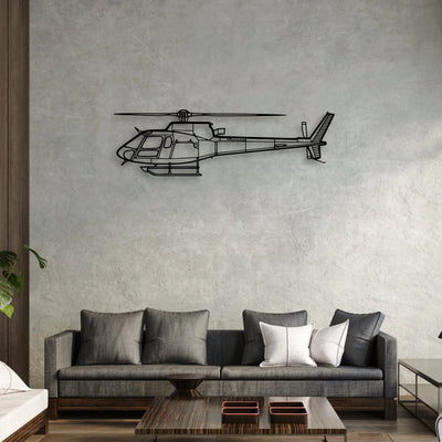 T-6G Texan 2 Classic Aircraft Silhouette Metal Wall Art - Aviation Hangar Decor