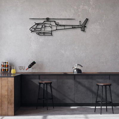 T-6G Texan 2 Classic Aircraft Silhouette Metal Wall Art - Aviation Hangar Decor