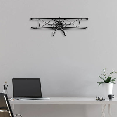 TA-4J Skyhawk Classic Aircraft Silhouette Metal Wall Art - Aviation Hangar Decor