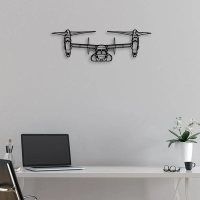 TBM-3N Avenger Classic Aircraft Silhouette Metal Wall Art - Aviation Hangar Decor