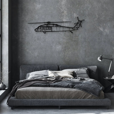 TBM-3N Classic Aircraft Silhouette Metal Wall Art - Aviation Hangar Decor