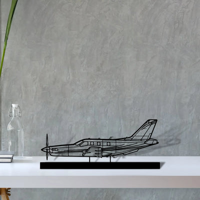 tbm-850-2 Silhouette Metal Art Stand - Aero Silhouette