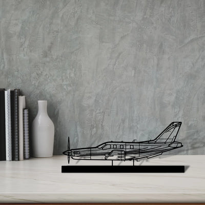 tbm-850-2 Silhouette Metal Art Stand - Aero Silhouette