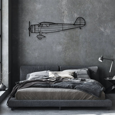 Tornado 10 Classic Aircraft Silhouette Metal Wall Art - Aviation Hangar Decor