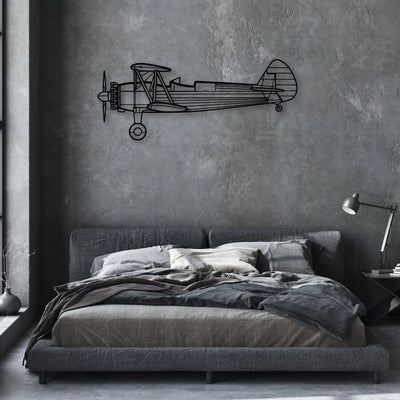 Tornado 11 Classic Aircraft Silhouette Metal Wall Art - Aviation Hangar Decor