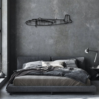 Tornado 4 Classic Aircraft Silhouette Metal Wall Art - Aviation Hangar Decor