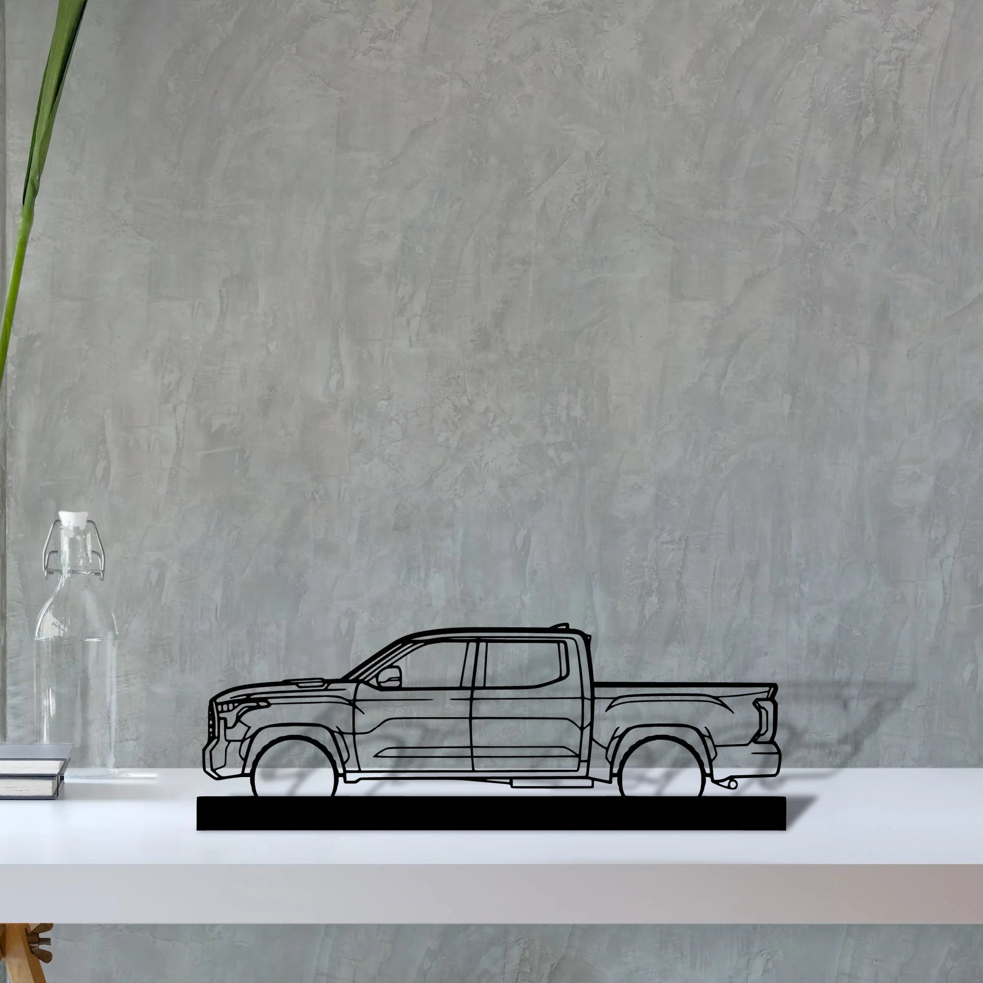 tundra-2022 Silhouette Metal Art Stand - Aero Silhouette