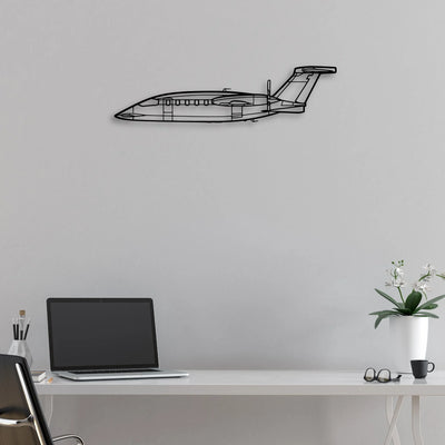 UH-60L Black Hawk Classic Aircraft Silhouette Metal Wall Art - Aviation Hangar Decor