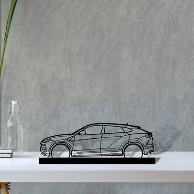 urus Silhouette Metal Art Stand - Aero Silhouette