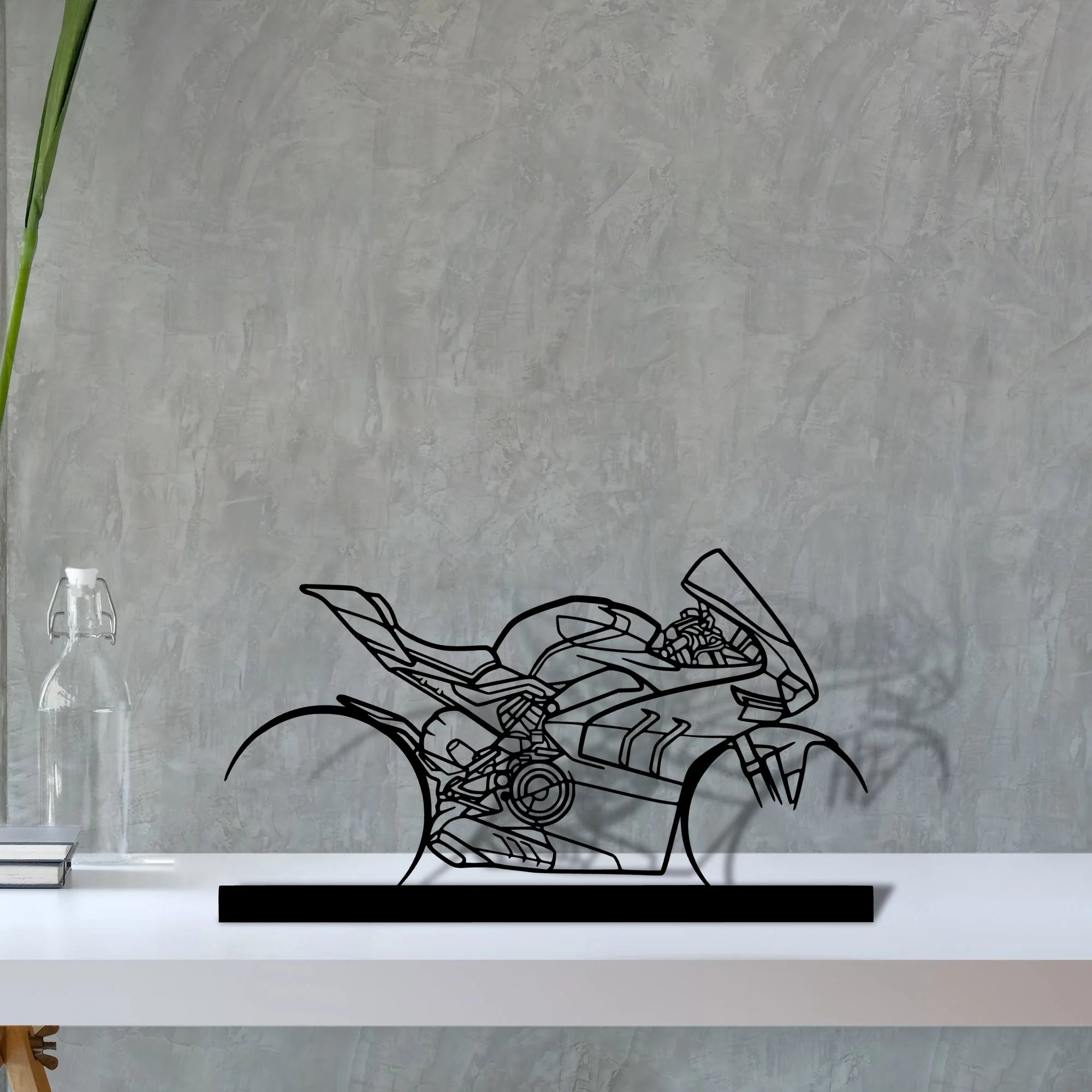 v4sp-2022 Silhouette Metal Art Stand - Aero Silhouette