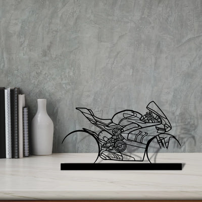 v4sp-2022 Silhouette Metal Art Stand - Aero Silhouette