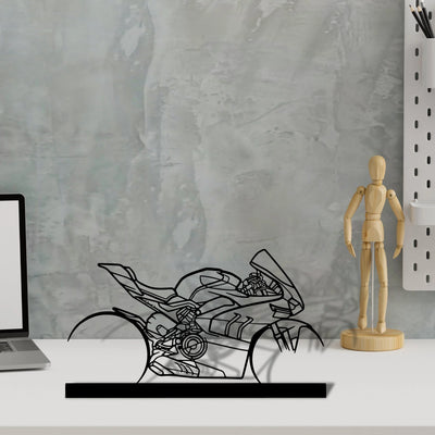 v4sp-2022 Silhouette Metal Art Stand - Aero Silhouette