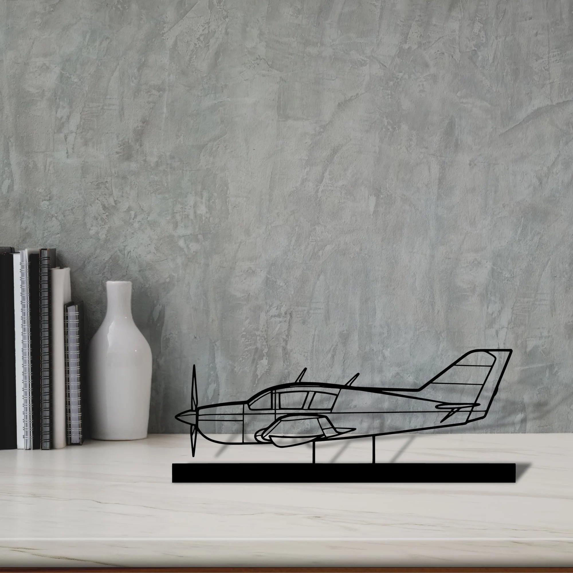 viking-17-31a-2 Silhouette Metal Art Stand - Aero Silhouette