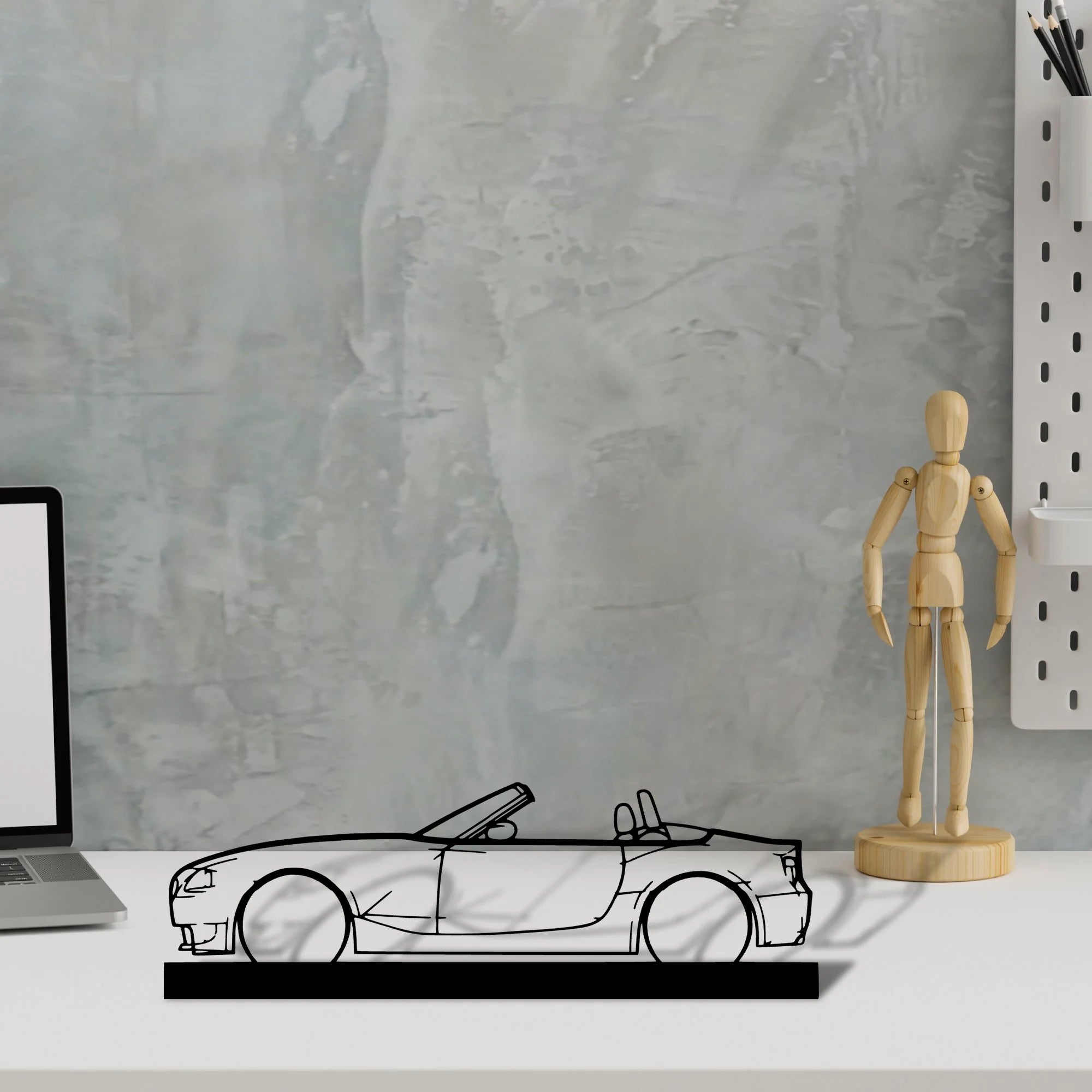 z4m-roadster-e85-2 Silhouette Metal Art Stand - Aero Silhouette