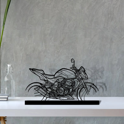 z750-2008 Silhouette Metal Art Stand - Aero Silhouette